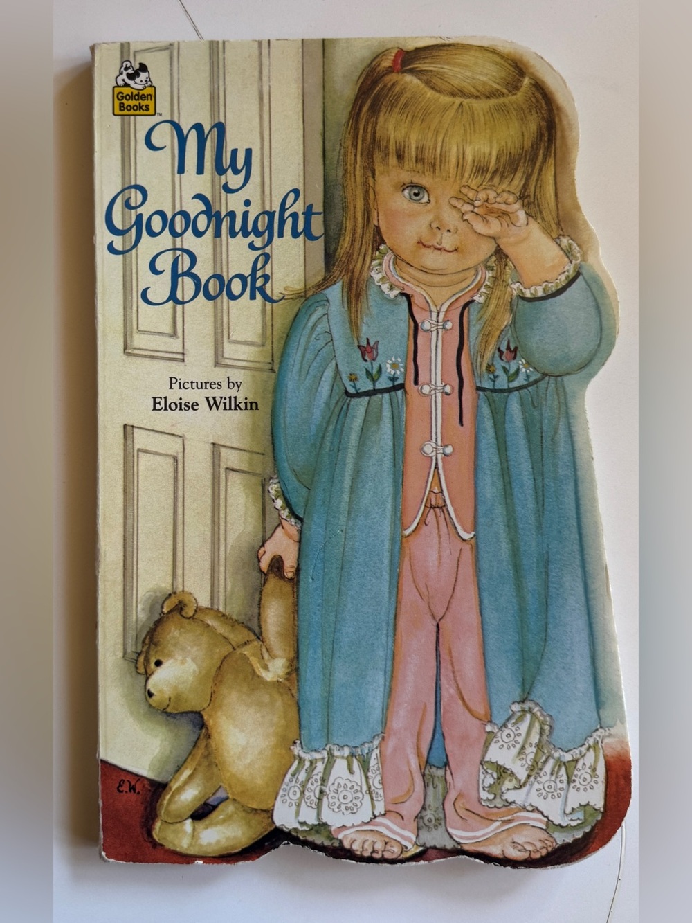 Vintage 1981 My Goodnight Book Golden Sturdy Shape Book board book